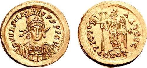 RIC 1003 Basiliscus, AV solidus
