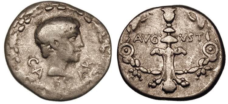 RIC 540 Sear5 #1749 Caius Caesar Denarius