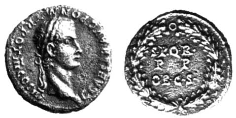 RIC 19 Caligula Denarius