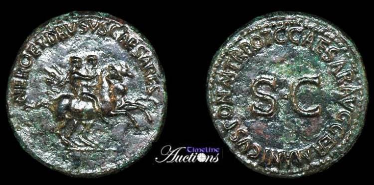 RIC 34 Caligula AE Dupondius