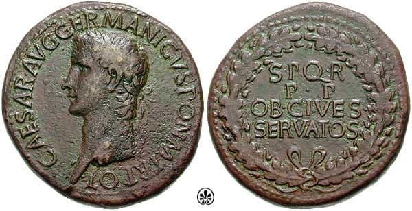 RIC 37 Caligula AE Sestertius
