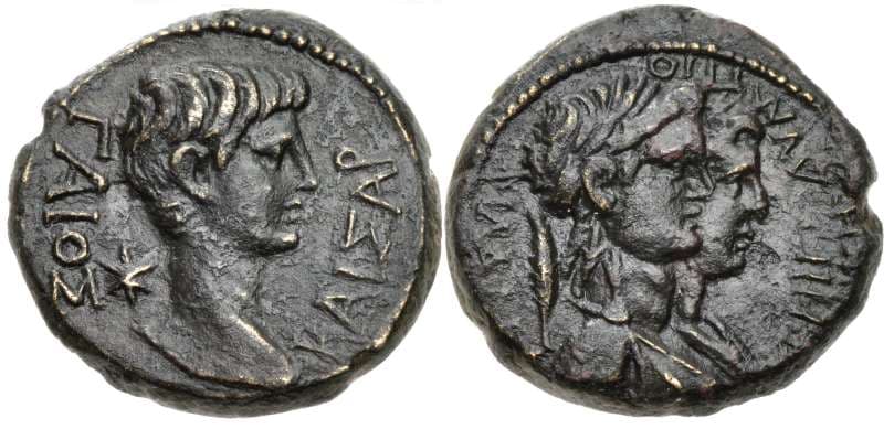 Philadelphia RPC 3018 Caligula, AE17 of Philadelphia, Lydia