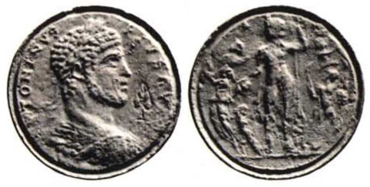 Cohen VIII, 311 Caracalla, AE contorniate