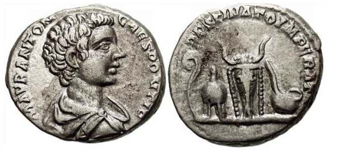 RIC 6 Sear 6672 Caracalla Denarius