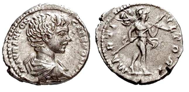 RIC 11 Sear 6675 Caracalla Denarius