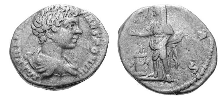 RIC 12 Caracalla, AR Denarius, 196-198 AD