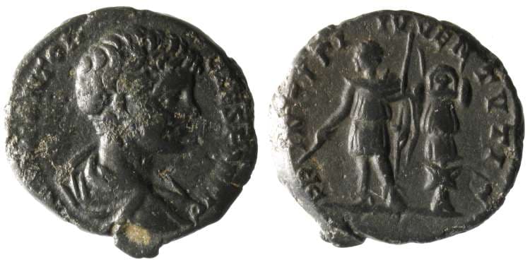 RIC 13a Caracalla, AR Denarius, 196-198 AD