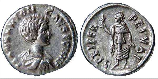 RIC 16 Caracalla, AR Denarius, 196-198 AD
