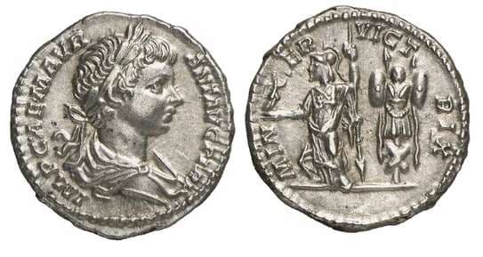 RIC 25a Sear'88 #1924 Caracalla Denarius