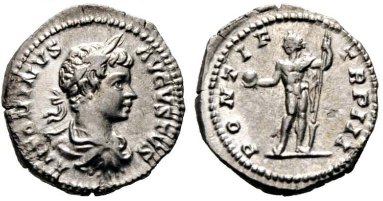RIC 30a Sear 6857 Caracalla Denarius