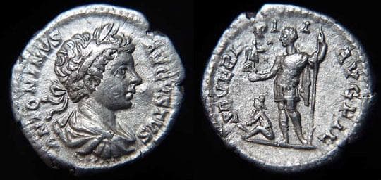 RIC 45 Sear 6888 Caracalla Denarius