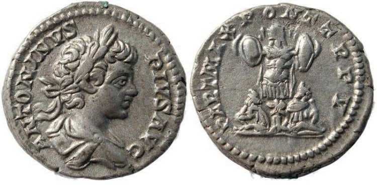 RIC 63 Caracalla AR Denarius