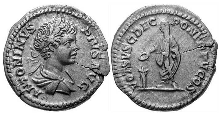 RIC 68 Sear 6908 Caracalla Denarius