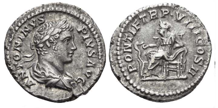 RIC 82 Sear 6860 Caracalla Denarius