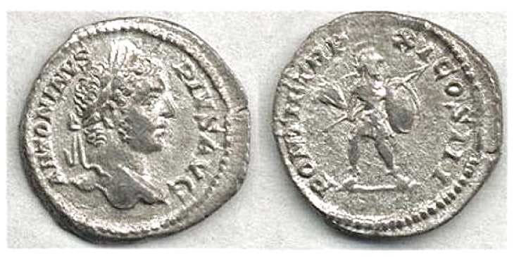 RIC 100 Sear 6867 Caracalla Denarius