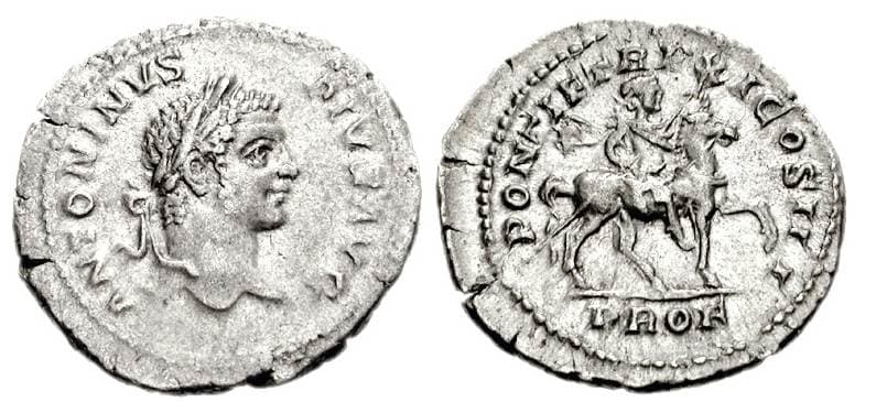 RIC 107 Sear 6874 Caracalla Denarius