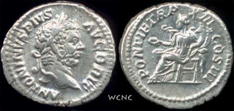 RIC 116b Sear 6871 Caracalla AR Denarius