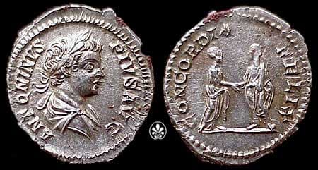 RIC 124b Caracalla Denarius
