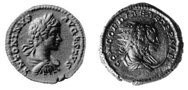RIC 125 var Caracalla, AR denarius, Rome