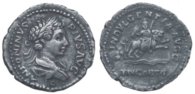 RIC 130a var Caracalla, AR Denarius