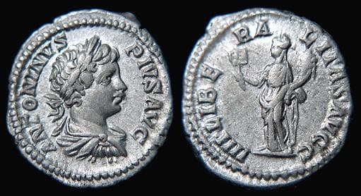 RIC 135 Caracalla Denarius