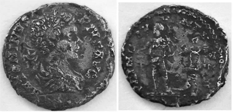 RIC 140 var Caracalla, AR denarius, AD 196-198
