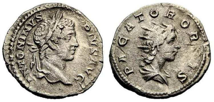 RIC 163 Sear 6852 Caracalla Denarius