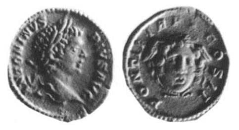 RIC 164var Caracalla, AR denarius, Rome