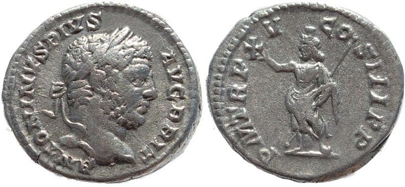 RIC 193-194 Caracalla Denarius