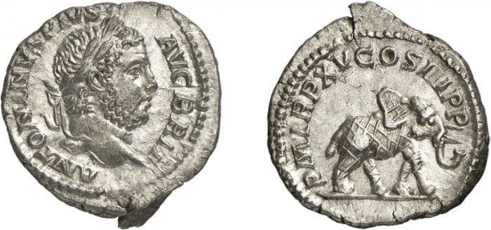 RIC 199 Caracalla, AR denarius, 212 AD, Rome