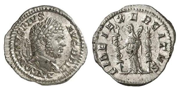 RIC 213 Sear 6800 Caracalla Denarius