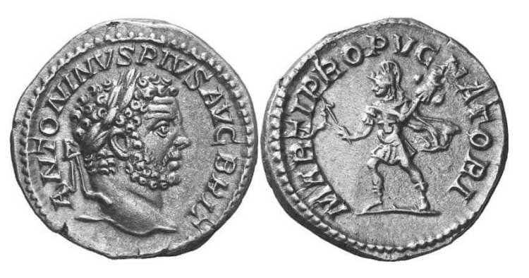 RIC 223 Sear 6819 Caracalla Denarius