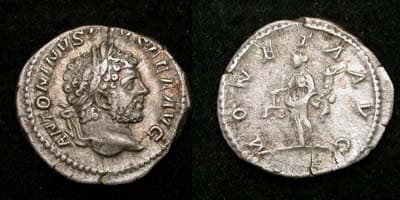 RIC 236 Caracalla Denarius