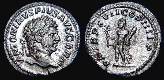 RIC 239 Caracalla Denarius