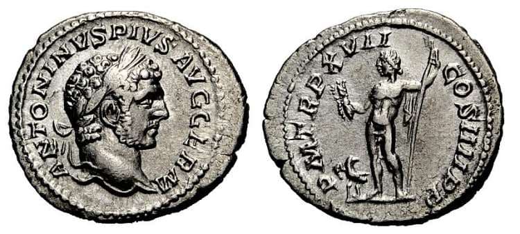 RIC 240 Sear 6832 Caracalla Denarius