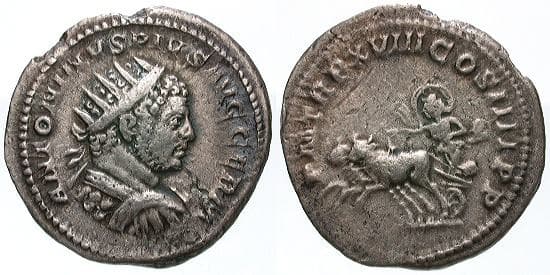 RIC 256b Caracalla AR Antoninianus