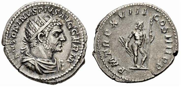 RIC 258a Caracalla AR Antoninianus