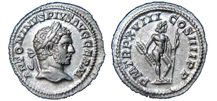 RIC 258c Sear 6836 Caracalla Denarius