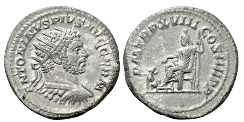 RIC 261c Sear 6771 Caracalla AR Antoninianus