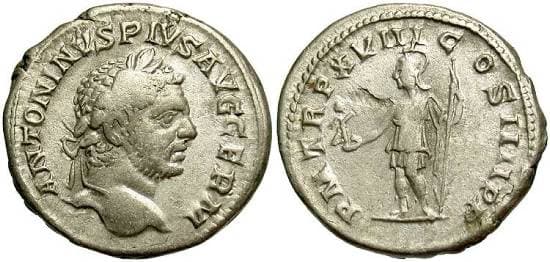 RIC 262 ADD Caracalla Denarius