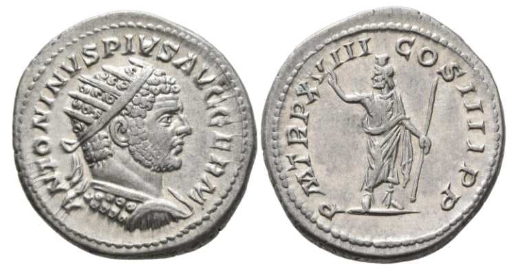 RIC 263d Sear 6772 Caracalla AR Antoninianus