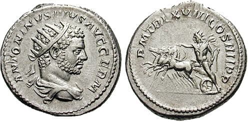 RIC 265c Sear 6773 Caracalla AR Antoninianus