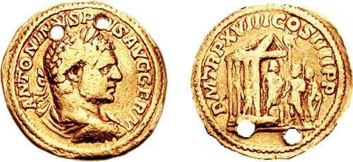 RIC 270a Caracalla AV Aureus