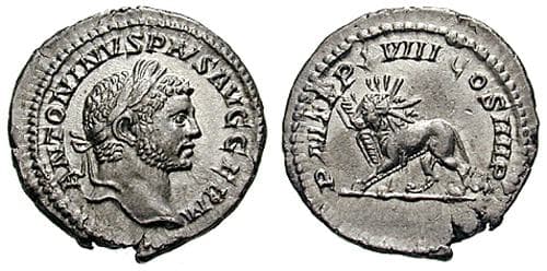 RIC 273e Caracalla Denarius