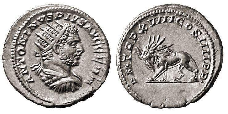 RIC 273v Caracalla AR Antoninianus