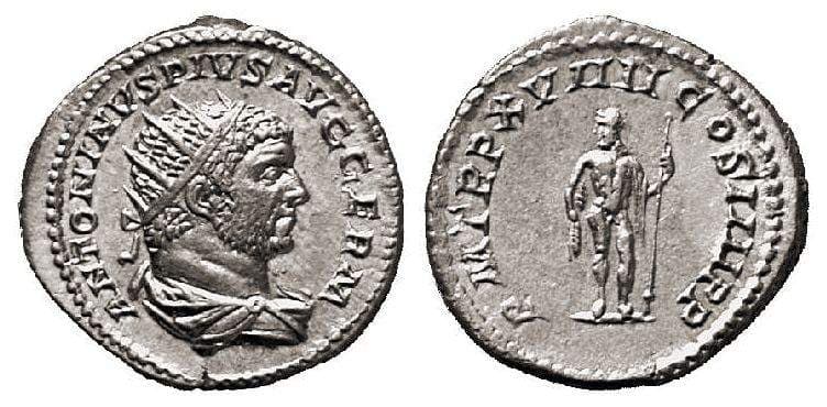 RIC 275b Sear 6775 Caracalla AR Antoninianus