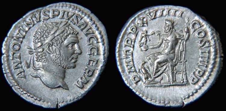 RIC 277c Caracalla Denarius