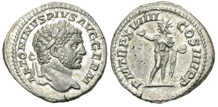 RIC 281b Caracalla AR Denarius