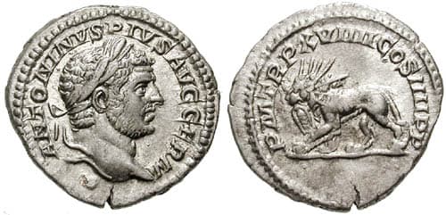 RIC 283c Sear 6844 Caracalla Denarius