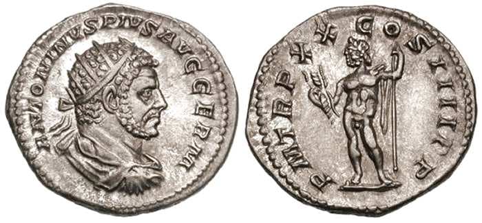 RIC 285d Sear 6778 Caracalla AR Antoninianus